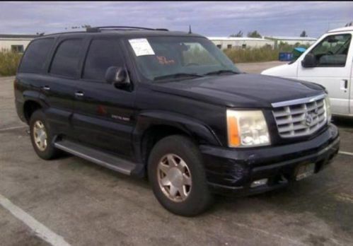 Cadillac escalade 2002 salvage for parts or export