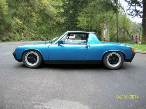 1974 porsche 914-6 with 3.0, and 915 trans, alaska blue