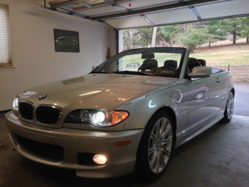 2005 bmw 330ci convertible- zhp m sport package