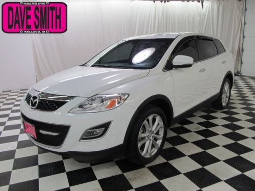 12 mazda cx-9 grand touring awd heated leather seats sunroof navigation cruise