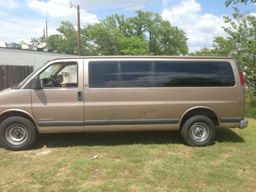 1999 chev express 3500 low miles, clean!