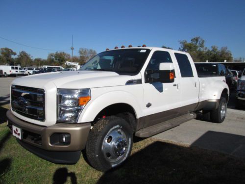 New 2014 f350 king ranch dually 4x4 w/ navigation