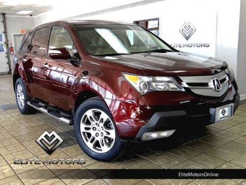 08 acura mdx technology navigation 7-passeger