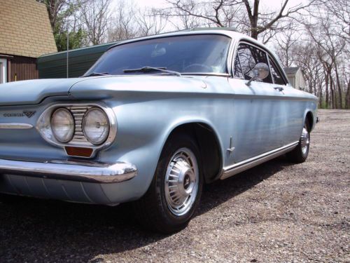 1963 corvair monza 900 coupe, rust-free oklahoma car, rebuilt engine