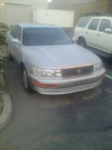 1990 - lexus - ls 400 - lots of miles - needs work - eng smokes - used to start