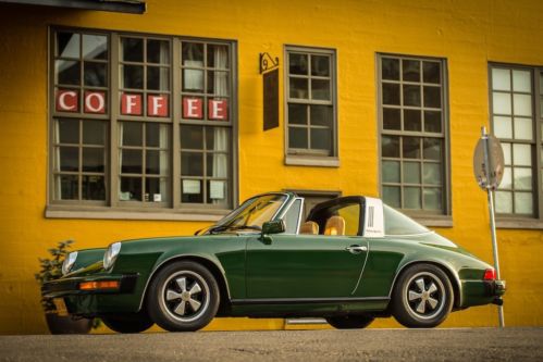 1977 porsche 911s targa original irish green paint survivor, show winner! 911 s