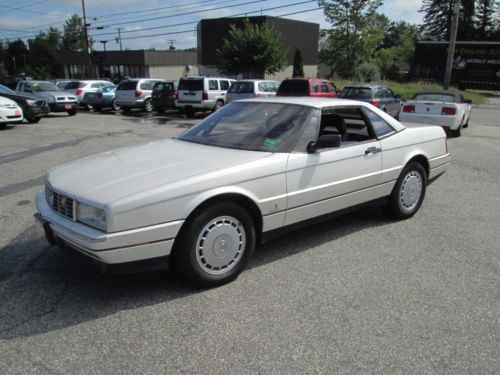 1989 cadillac allante base convertible 2-door 4.5l