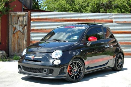 Nero abarth! serviced! new clutch! eibach lowering springs!