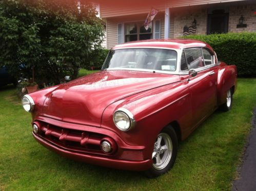 1953 chevrolet 2 door hard top.  custom street rod