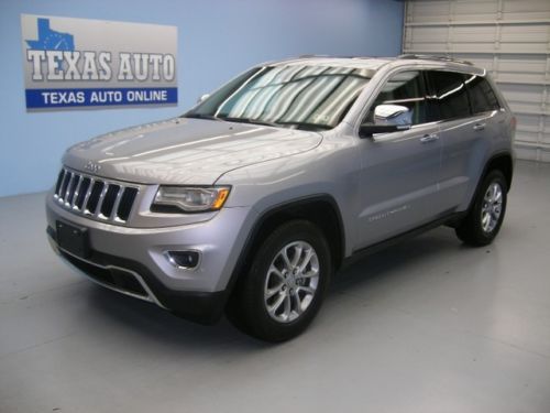 We finance!!!  2014 jeep grand cherokee limited pano roof nav leather texas auto