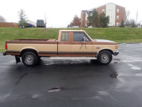 1988 ford f250 supercab xlt lariat - loaded - 54,000 original miles