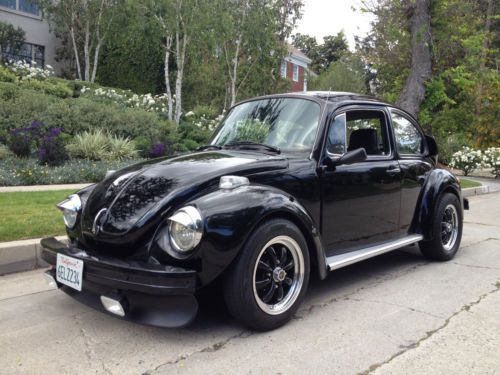 1974 volkswagen super beetle custom &#034;skull bug&#034;
