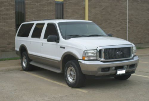 2002 ford excursion 4x4 power stoke-eddie bauer limited