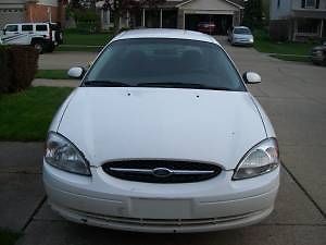 2001 ford taurus ses, 4 door 3.0 l v6, runs, one family owner,