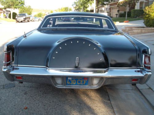 Lincoln Continental Mark 3 black. 2 door coupe. 460 cu. inch engine v-8., image 17