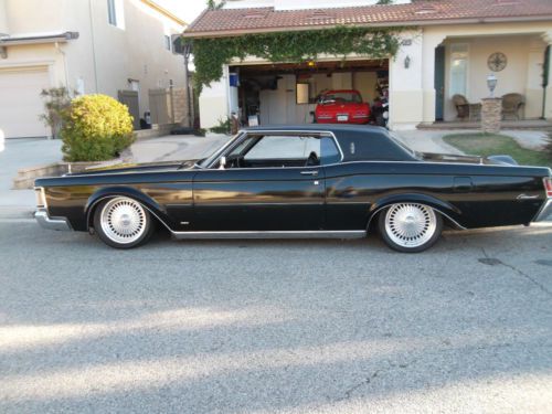 Lincoln Continental Mark 3 black. 2 door coupe. 460 cu. inch engine v-8., image 19