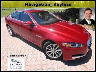 2012 jaguar xf 4dr sdn navigation keyless, parking aid satellite radio certified