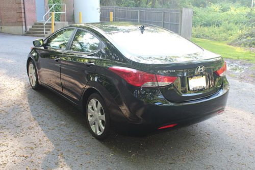 2011 Hyundai Elantra Limited Sedan 65K Black with Tan Heated Leather Moonroof, US $12,500.00, image 8