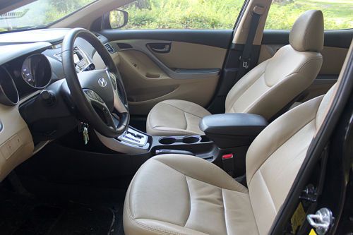 2011 Hyundai Elantra Limited Sedan 65K Black with Tan Heated Leather Moonroof, US $12,500.00, image 15