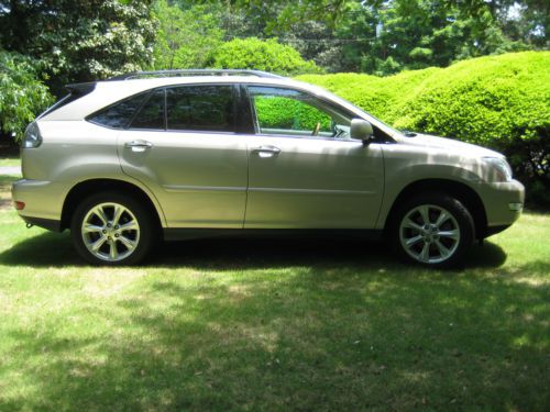 2008 lexus rx 350, lux.+prem pkg., nav., camera, 100% dealer maintained, 1-owner