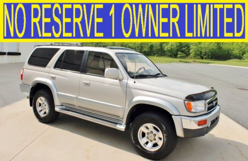 No reserve 1 owner limited miles 4x4 leather sunroof diff lock tacoma sr5 01 02