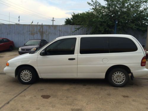 1998 ford windstar gl 47k original miles 1 owner non smoker new paint no reserve