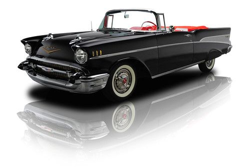 Frame off restored bel air convertible 283 3 speed w/ac