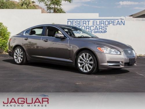 Cpo 2011 jaguar xf premium vapour grey burl walnut veneer nav dove headliner