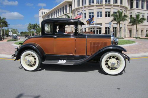 1930 ford model a rumble seat coupe