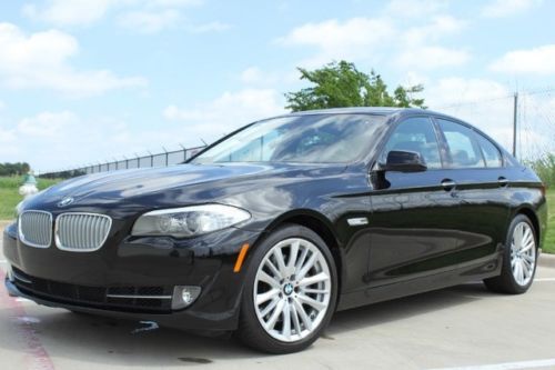 2011 bmw 550i, sport pkg , loaded, 1 owner , 2.29% wac