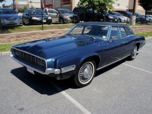 1968 ford thunderbird - presidential blue - 429 engine