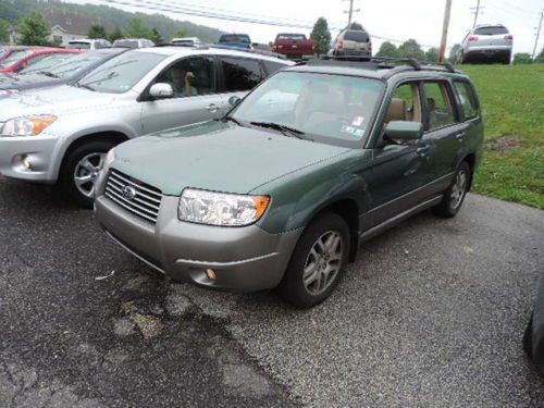 06 subaru forester llbean blown engine leather moonroof alloy awd abs no reserve