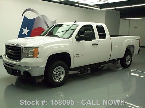 2009 gmc sierra 2500hd ext cab diesel 4x4 6-pass 54k mi texas direct auto