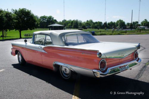 FORD FAIRLANE 500 GALAXIE CONVERTABLE WHITE & CORAL EXCEPTIONAL!, US $38,000.00, image 3