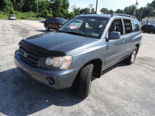 02 highlander 4wd clean carfax no accidents super clean abs brakes no reserve