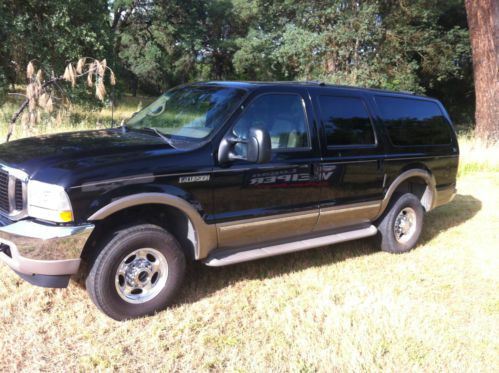 2002 ford excursion limited sport utility 4-door 6.8l