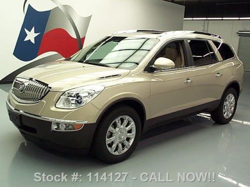 2011 buick enclave cxl 7-pass dual sunroof nav dvd 44k texas direct auto