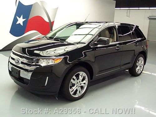 2011 ford edge ltd pano vista htd leather nav rear cam texas direct auto