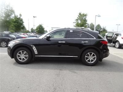 Rwd 4dr infiniti fx35 low miles suv automatic gasoline v6 cyl engine black obsid