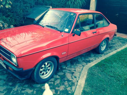 Ford escort mkii 1980, mint conditions