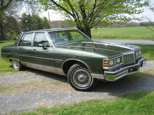 1980 pontiac bonneville - no reserve - 1 owner - nice looking nice running!!