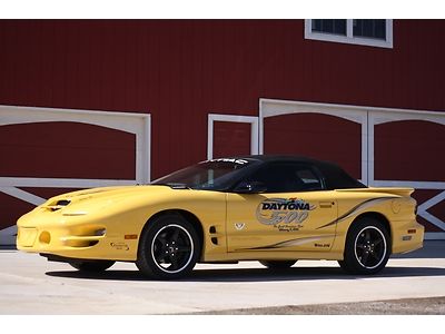 2002 pontiac trans am collector car convertible