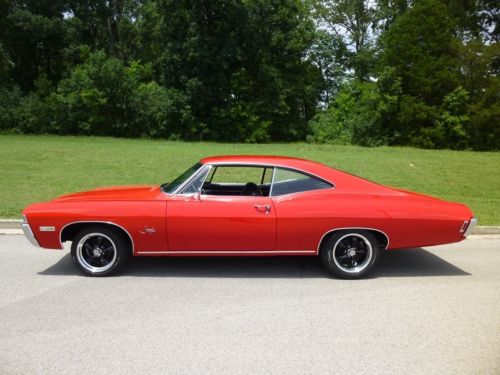 1968 chevrolet impala 396 auto #s matching 17s slick paint