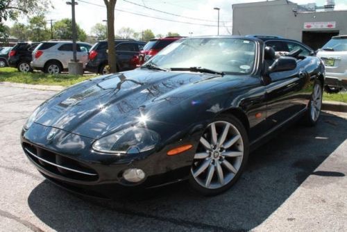 05 jaguar xk8 convertible clean carfax heated leather alloy wheels fog lights