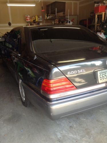 1993 Mercedes Benz 600SEL for parts or repair. Sold as-is., US $3,499.00, image 4