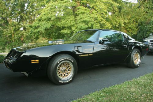 1979 pontiac trans am special edition y84 t-top phs documented