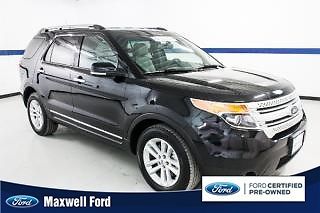 14 explorer xlt 4x2, 3.5l v6, auto, heated leather, sync, rev cam, clean 1 owner