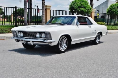 1 of the best orginal 1963 buick riviera 445 wildcat v-8 red leather loaded mint