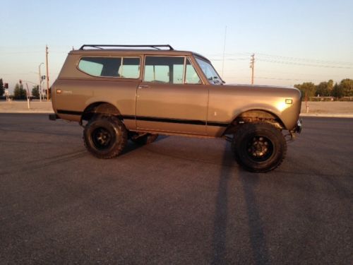 1975 international scout ii xlc sport utility 2-door 5.0l