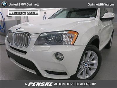 Xdrive28i low miles 4 dr automatic gasoline 2.0l 4 cyl alpine white